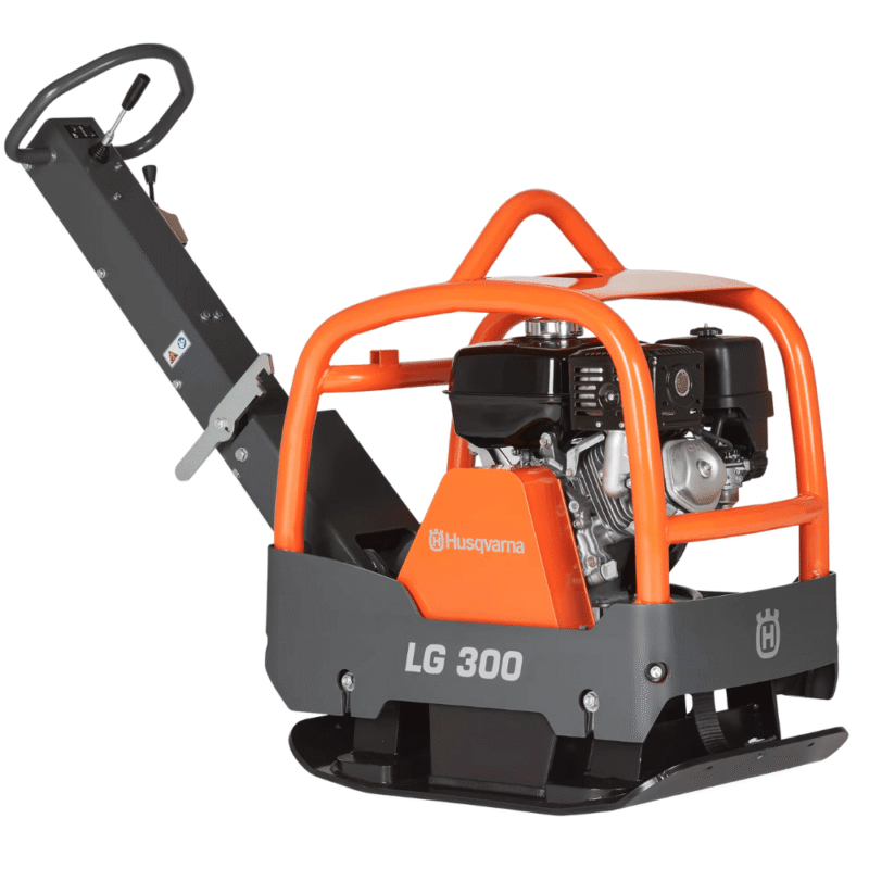 Zagęszczarka rewersyjna Husqvarna LG300 Honda – widok ogólny