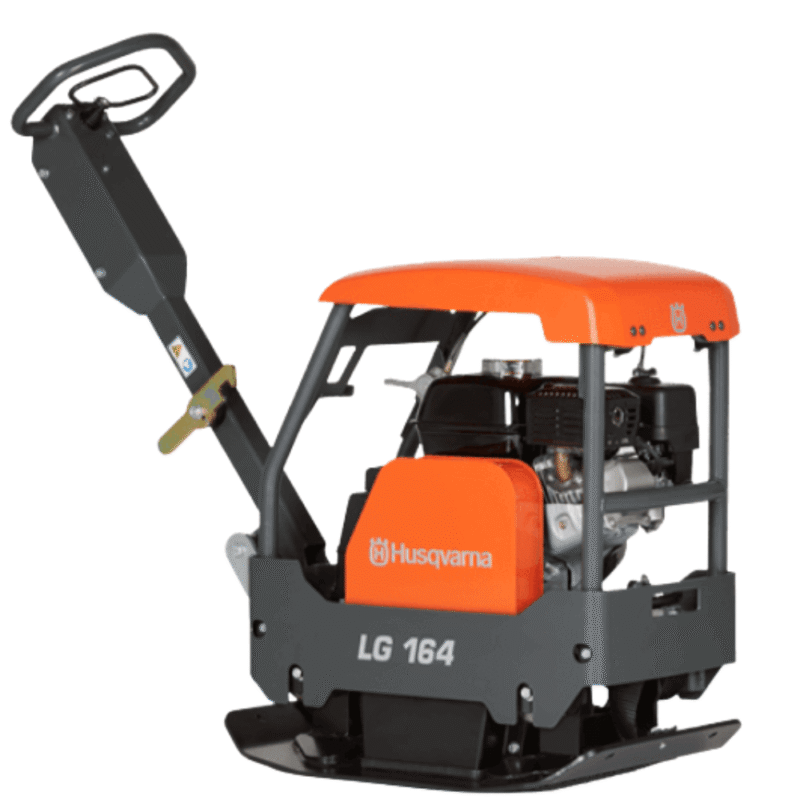 Zagęszczarka rewersyjna Husqvarna LG164 Honda GX160, 157 kg, płyta 450 mm