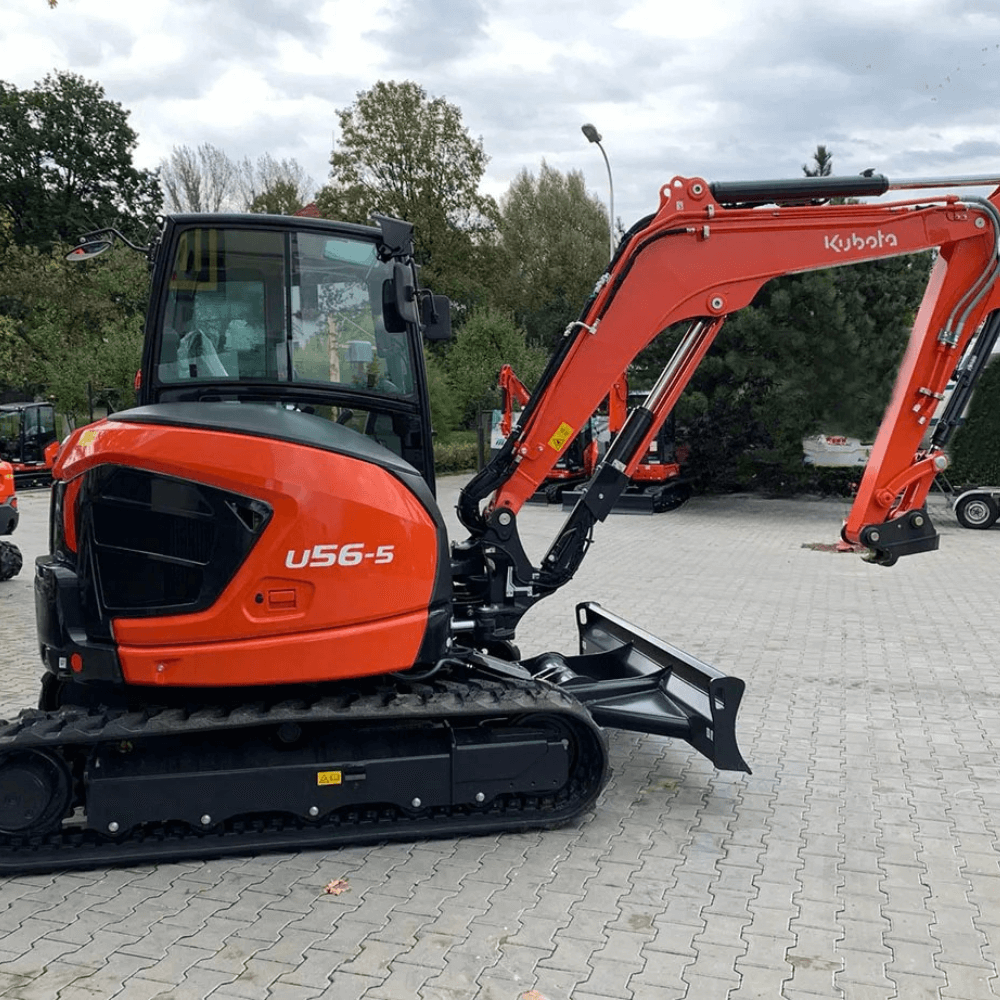 Minikoparka KUBOTA U56-5 - obrazek 3