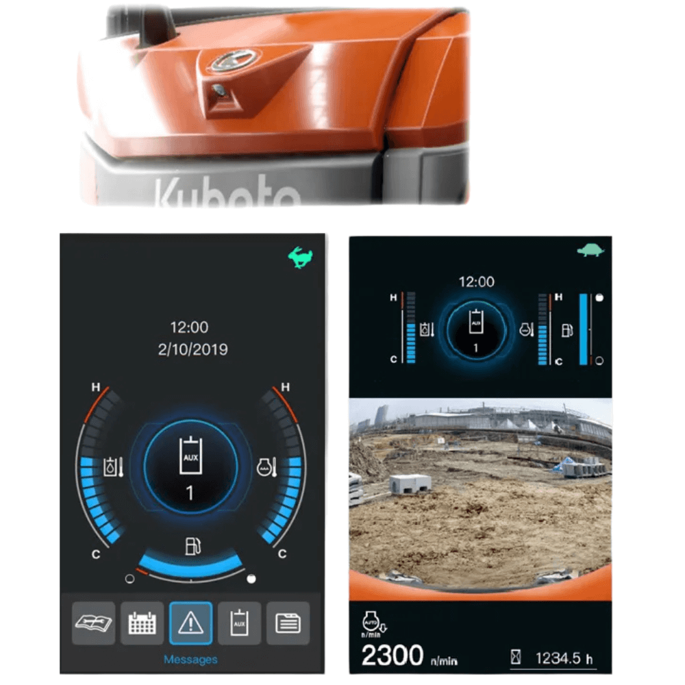 Minikoparka KUBOTA U56-5 - obrazek 8