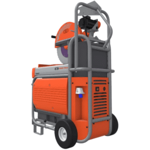 „Stolikowa przecinarka do kamienia i betonu iQ1550 King Cutter z odkurzaczem HEPA”