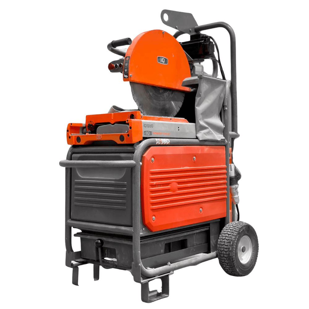 Przecinarka stolikowa do kamienia iQ Power Tools iQ1550 King Cutter – widok z przodu