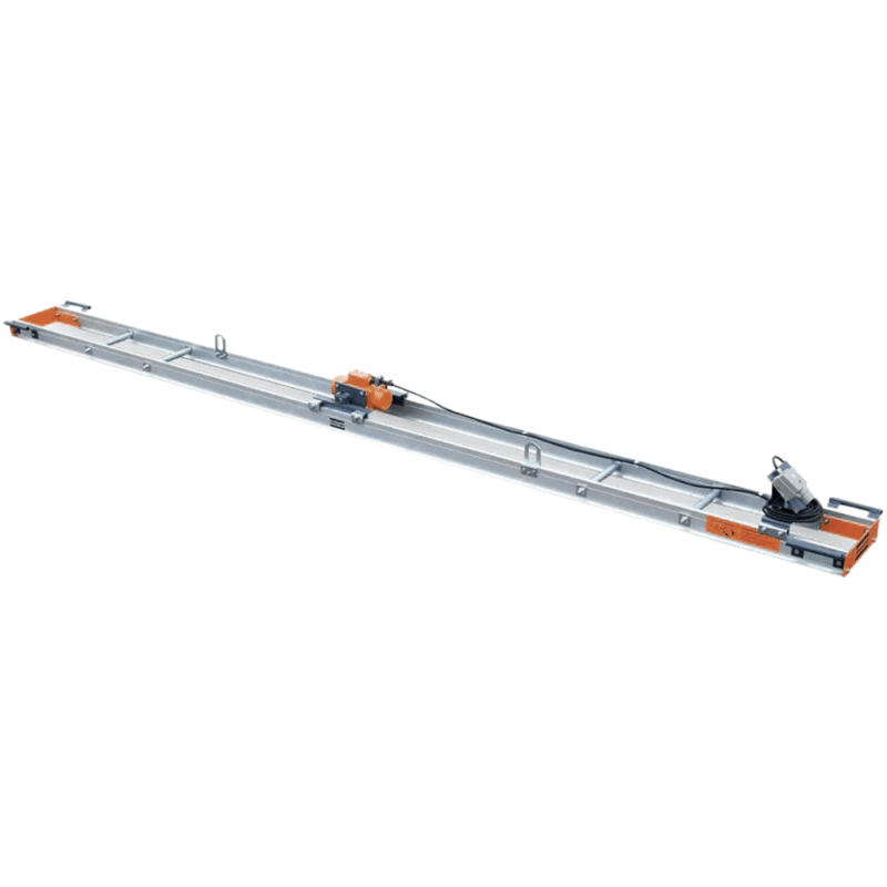 Listwa wibracyjna Husqvarna BE20 + BD62, profil 6,2 m, silnik elektryczny, profesjonalne narzędzie do betonu