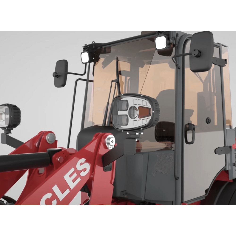 Ładowarka kołowa przegubowa HERACLES H580 YANMAR 73 KM - obrazek 3