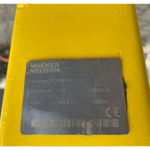 Zagęszczarka Wacker Neuson DPU 6555 – szeroka płyta – 2016r. - obrazek 5