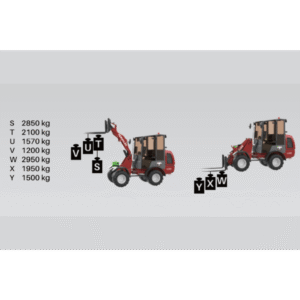 Ładowarka kołowa HERACLES H280 Yanmar 25KM - obrazek 3
