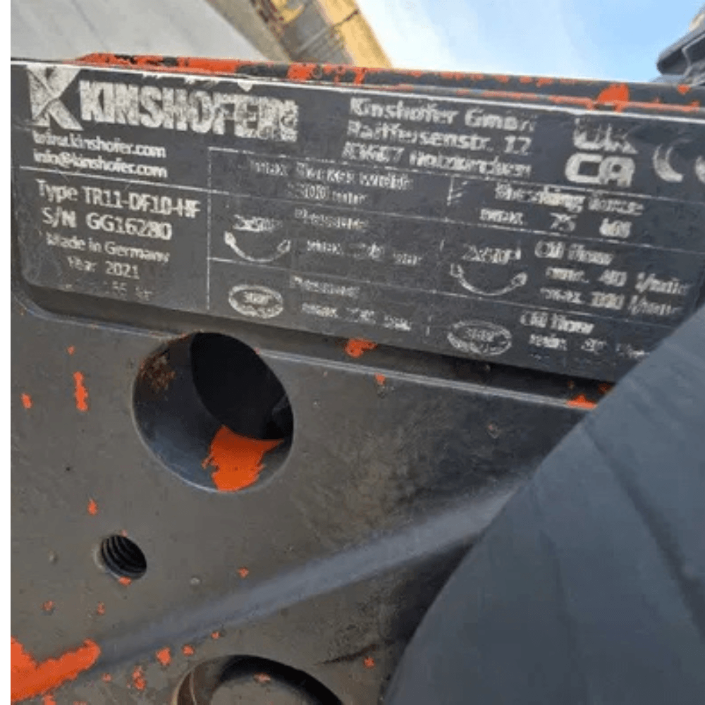 Głowica obrotowa Kinshofer TR11 DF10-HF NOX Rototilt - obrazek 6