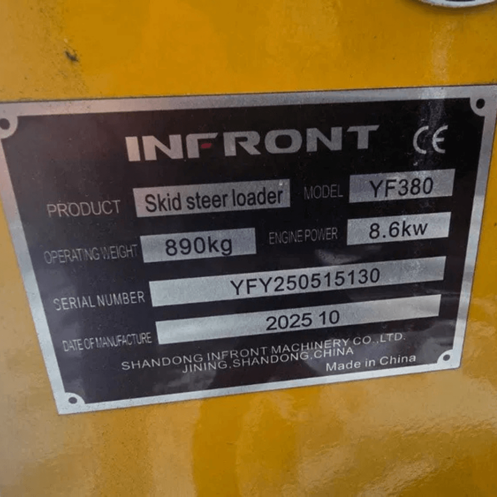 Miniładowarka gąsienicowa INFRONT YF380 - obrazek 6