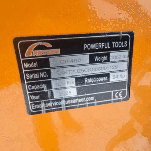 Miniładowarka gąsienicowa Arteer QB-480 - obrazek 7