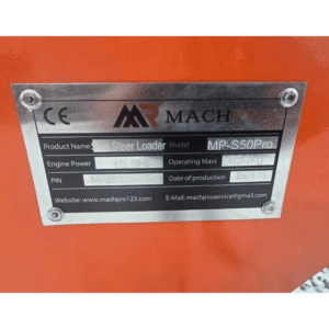 Miniładowarka gąsienicowa MACHPRO MP-S50PRO - obrazek 7