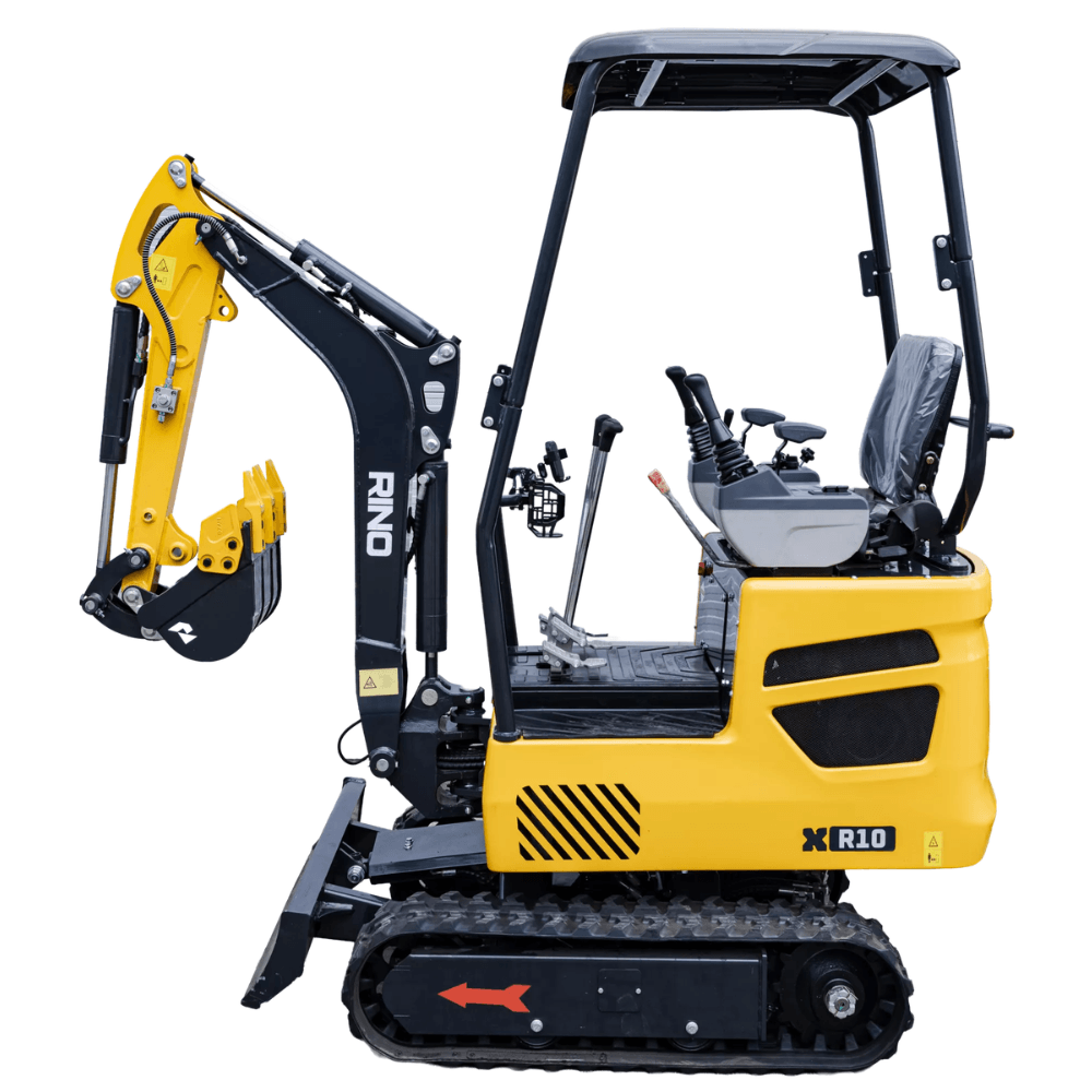 Minikoparka gąsienicowa Rino XR10 PRO X - obrazek 3