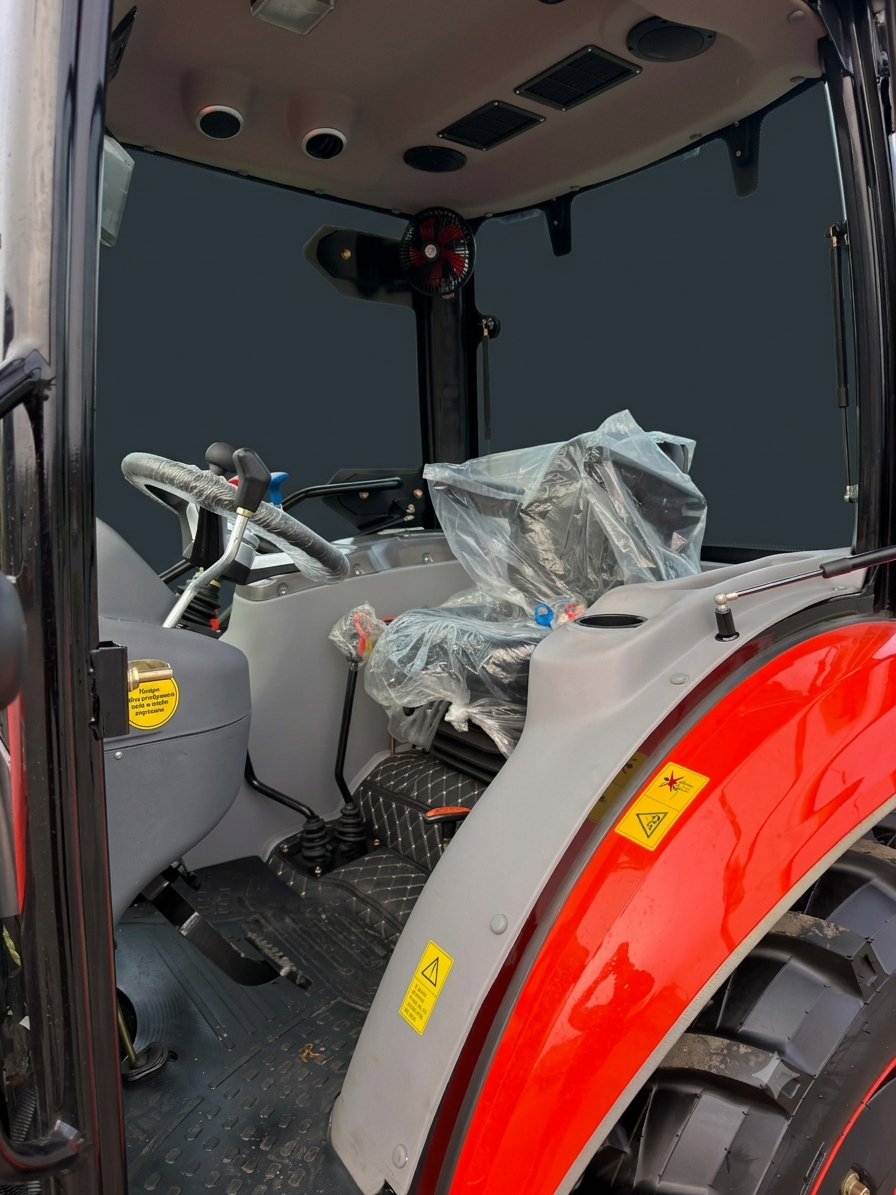Traktor Taro LX504 – stanowisko operatora